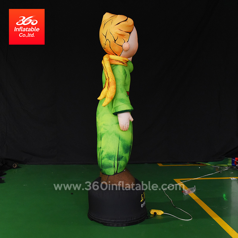 3M 工厂价格优质全彩印刷充气广告吉祥物动画人物出售雕像女士卡通灯充气