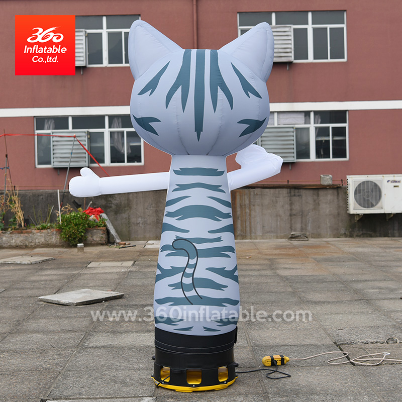 高品质定制卡通灯中国 360 充气制造商供应工厂价格猫灯广告充气