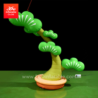 高品质户外活动舞台装饰设计广告充气植物树卡通定制