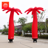高品质中国 360 充气制造商价格广告充气天空舞者红椰子树空气舞者定制