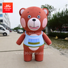 充气广告动物卡通可爱熊充气卡通熊模型装饰充气卡通毛绒熊雕像