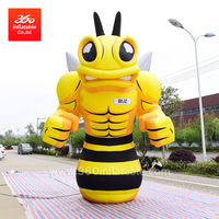 巨型蜜蜂怪物定制充气蜜蜂吉祥物