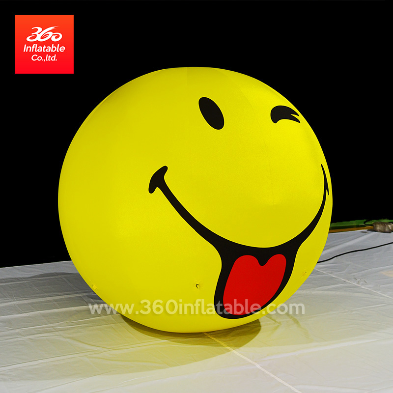 定制广告气球笑脸PVC广告气球充气