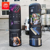 定制标志和印刷灯高品质优秀 360 充气制造商 2m 高充气灯管