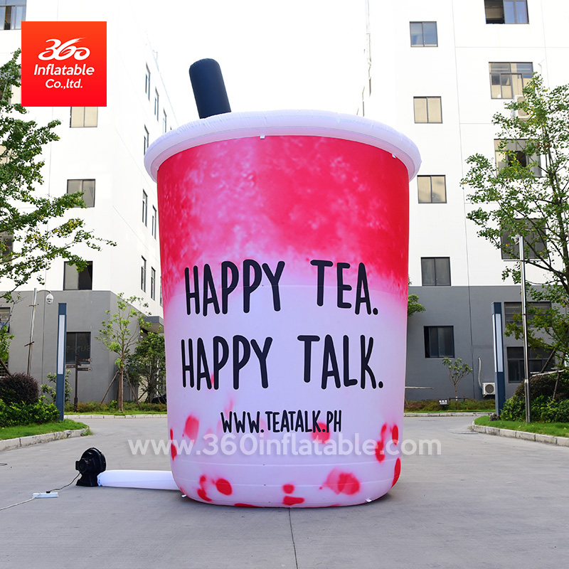 奶粉罐茶杯品牌充气定制广告